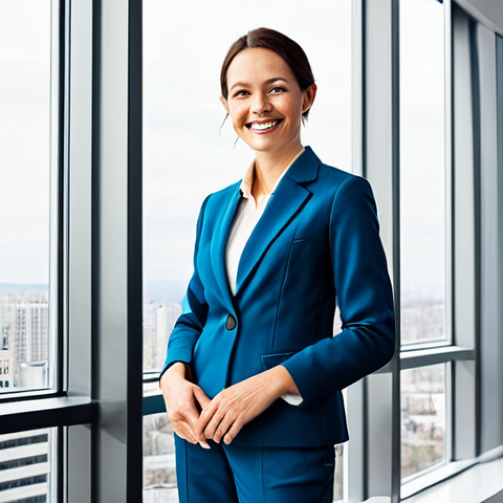 **
"A professional architect in a modest, well-tailored pantsuit, standing confidently in a bright, modern architectural office. Large windows overlook a bustling cityscape. The architect is holding blueprints and smiling slightly. fully clothed, appropriate attire, safe for work, perfect anatomy, natural proportions, professional photography, high quality, well-formed hands, proper finger count, natural body proportions, professional, modest, family-friendly"
**