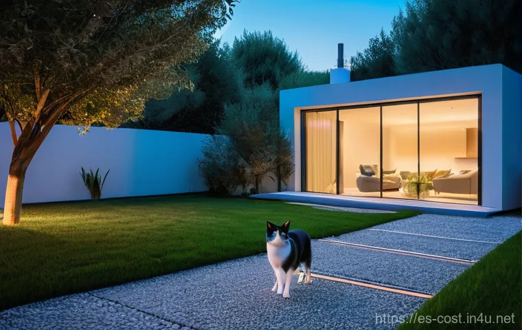 가정용 CCTV 설치비 - **Prompt 1: Essential Home Security Kit**
    "A cozy, well-maintained suburban house in Spain durin...