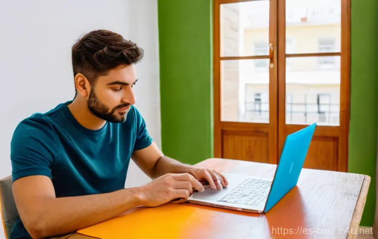 하숙비 평균 - **Prompt:** A young, casually dressed adult (20s, gender-neutral) sits at a wooden table in a bright...