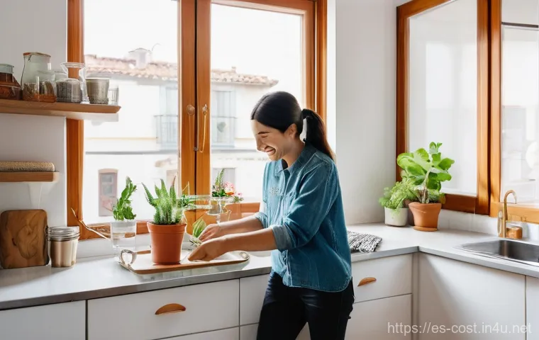 하숙비 평균 - **Prompt:** A diverse group of three young adults (early 20s, two female, one male) are gathered aro...