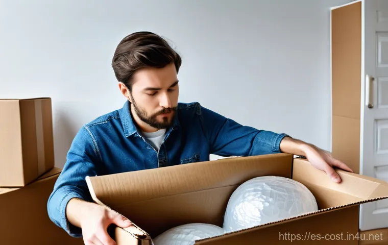 해외 이사비용 - Prompt 1: The Moving Mountain & The Meticulous Packer**